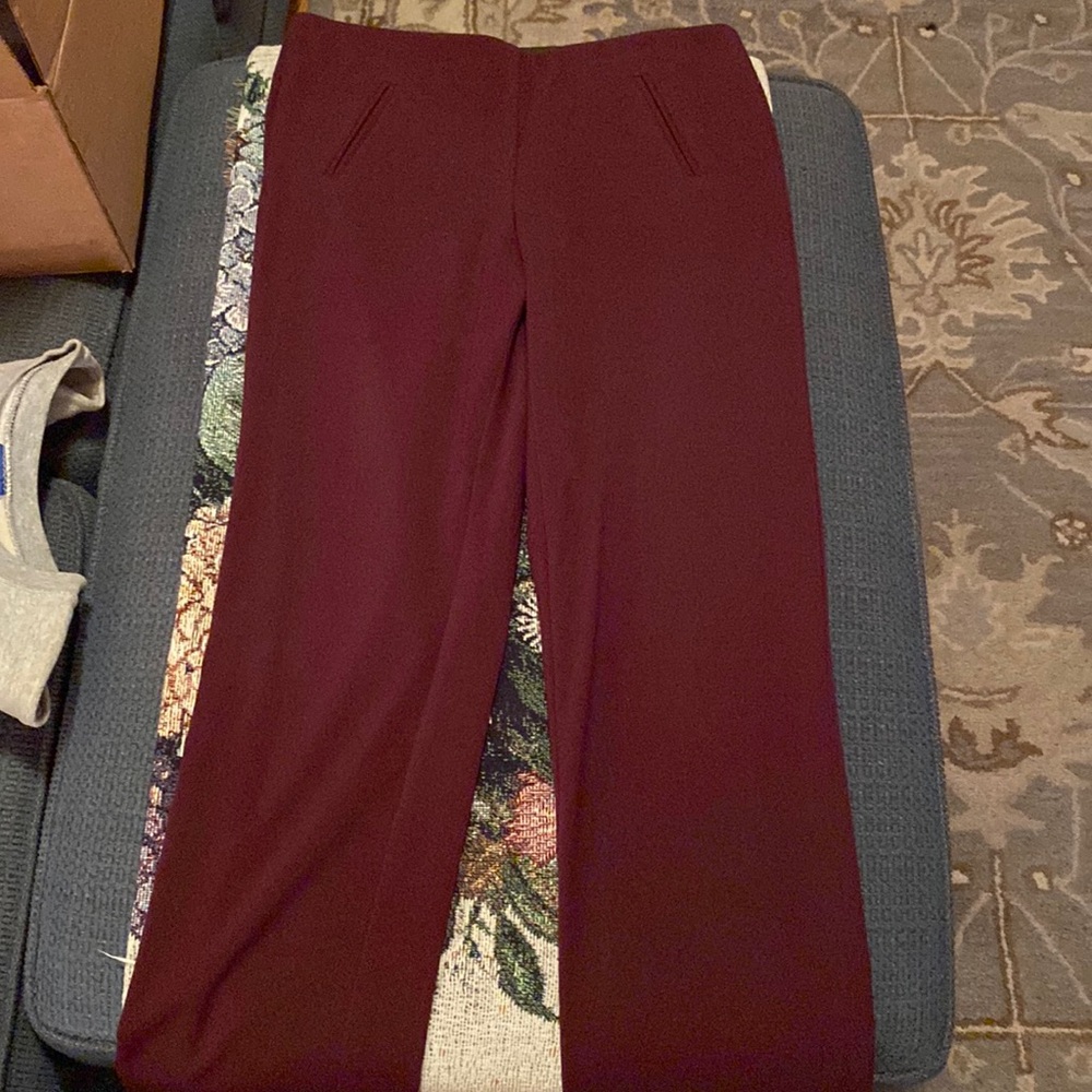 Women’s maroon slacks